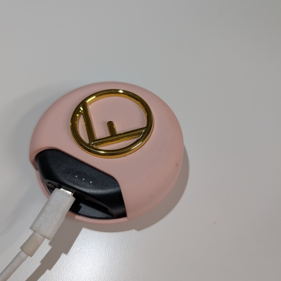 Fendi Pink and Black Wireless Headphones with Power Bank - Picture 7 of 7
